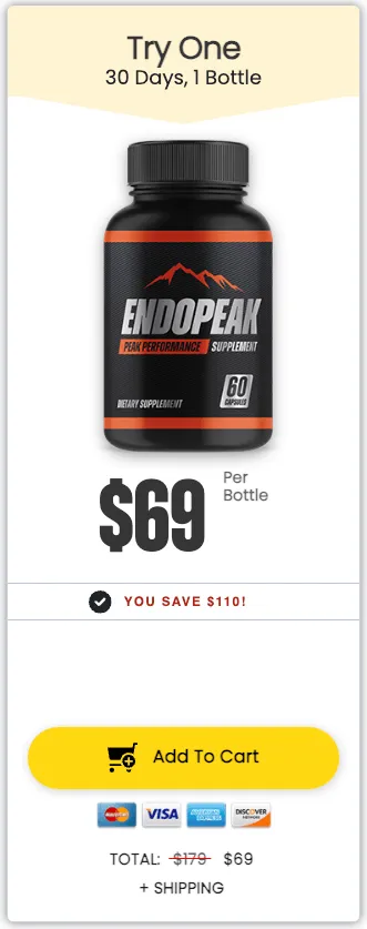 Order EndoPeak 1 bottle